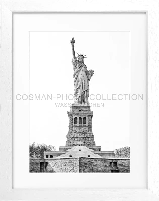 Poster New York ’Lady Liberty’ NY109 - Weiss 3cm / S