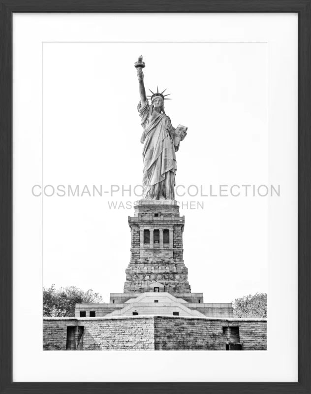 Poster New York ’Lady Liberty’ NY109 - Schwarz matt
