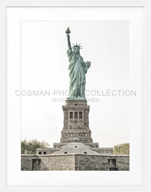 Poster New York ’Lady Liberty’ NY109 - Weiss 1.5cm / S