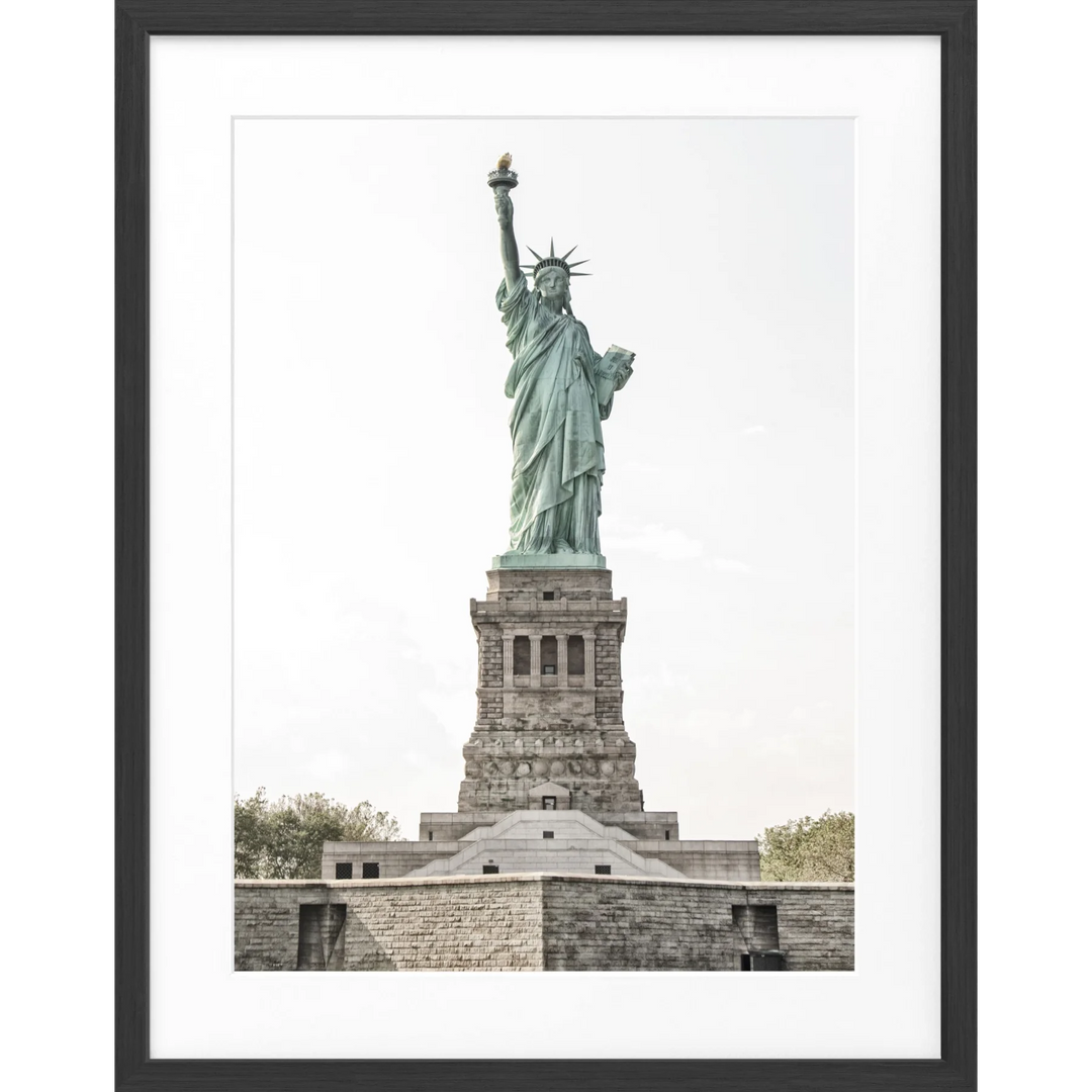 Poster New York ’Lady Liberty’ NY109 - Schwarz matt