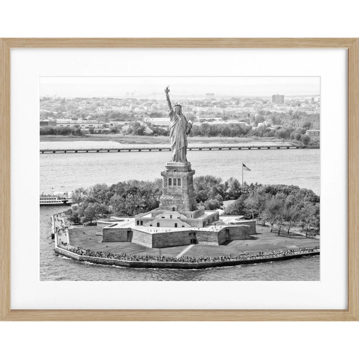 Poster New York ’Lady Liberty’ NY36 - Eiche Furnier