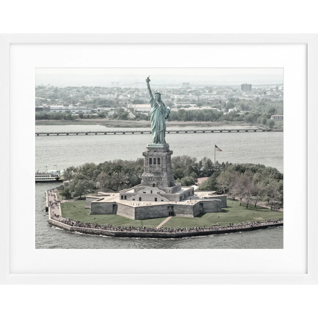 Poster New York ’Lady Liberty’ NY36 - Weiss 1.5cm / S