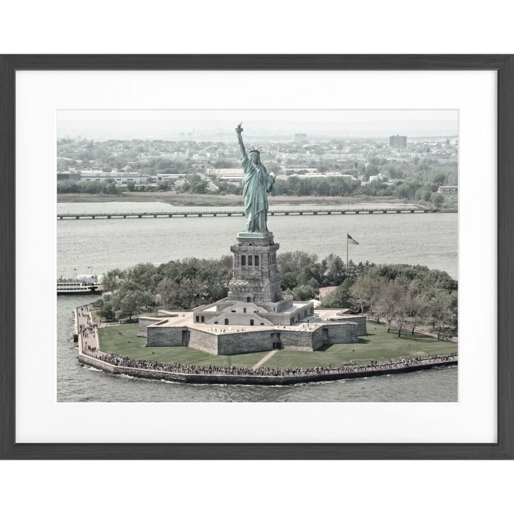 Poster New York ’Lady Liberty’ NY36 - Schwarz matt