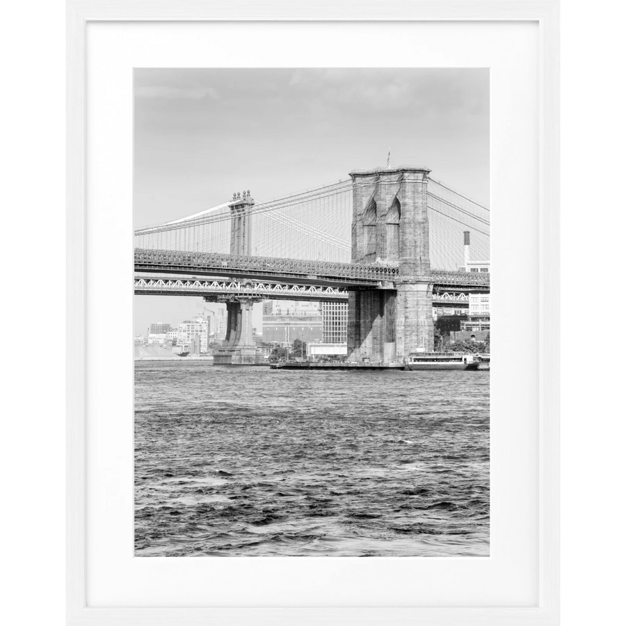Poster New York NY111 - Weiss 1.5cm / S (25cm x 31cm)