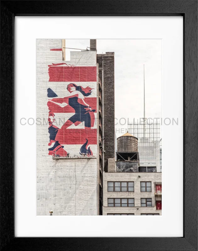 Poster New York NY114 - Schwarz 3cm / S (25cm x 31cm)
