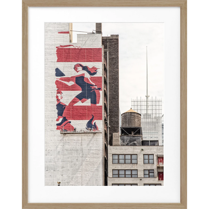 Poster New York NY114 - Eiche Furnier 1.5cm / S (25cm x
