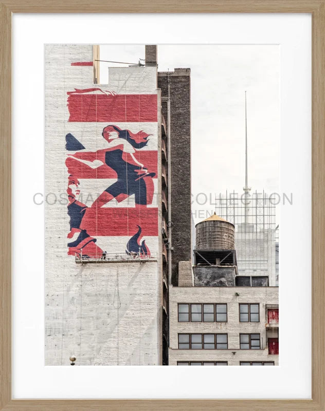 Poster New York NY114 - Eiche Furnier 1.5cm / S (25cm x