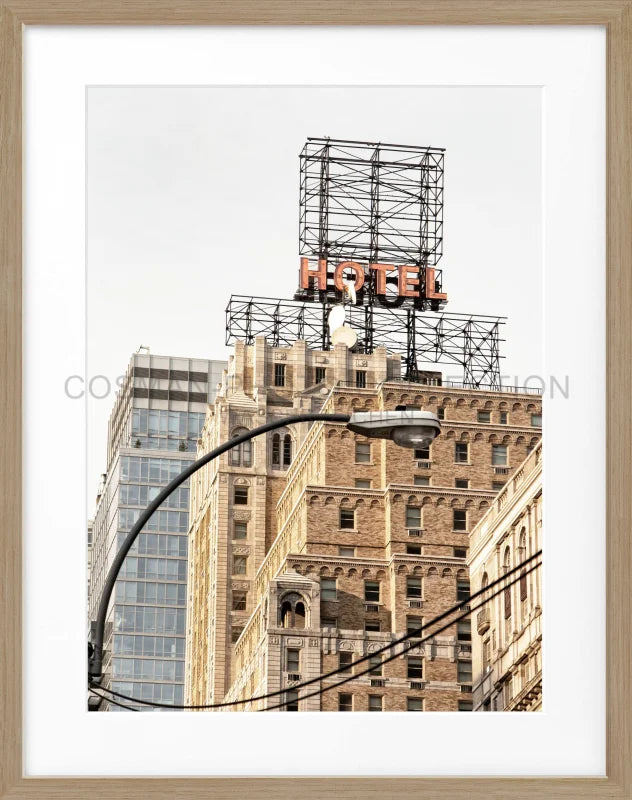 Poster New York NY120 - Eiche Furnier 1.5cm / S (25cm x