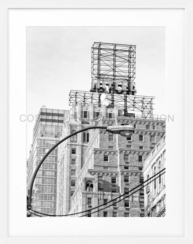 Poster New York NY120 - Weiss 1.5cm / S (25cm x 31cm)