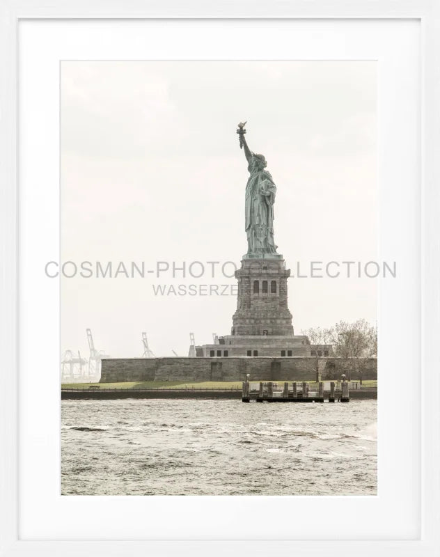 Poster New York NY121 - Weiss 1.5cm / S (25cm x 31cm)