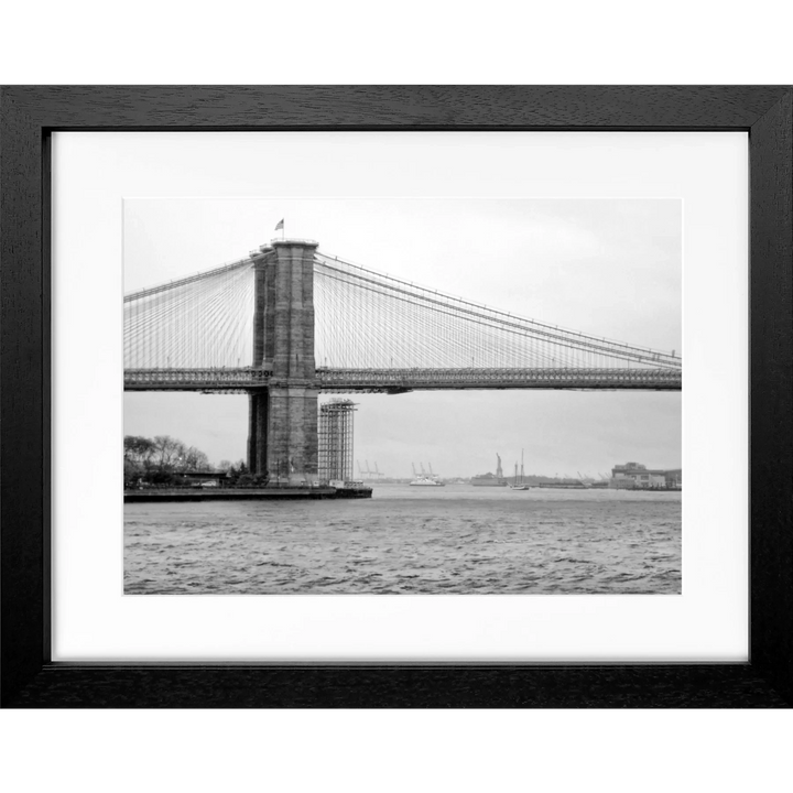 Poster New York NY69 - Rahmenfarbe: schwarz matt / Grösse: