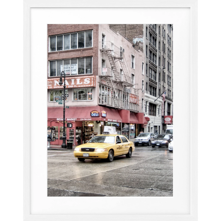 Poster New York NY75A - Weiss 1.5cm / S (25cm x 31cm)