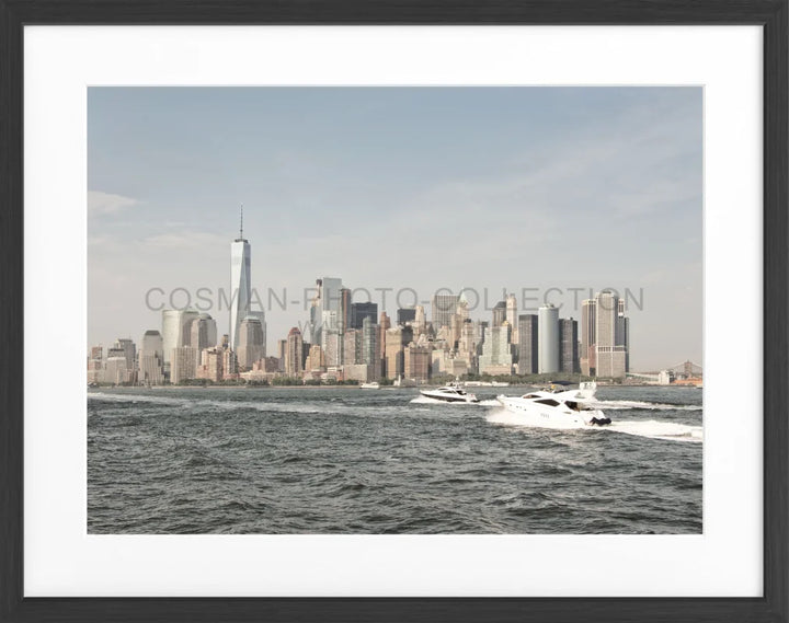 Poster New York ’Skyline’ NY106 - Schwarz matt 1.5cm
