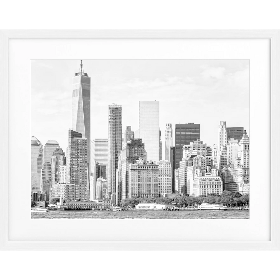 Poster New York ’Skyline’ NY115 - Weiss 1.5cm / S (31cm