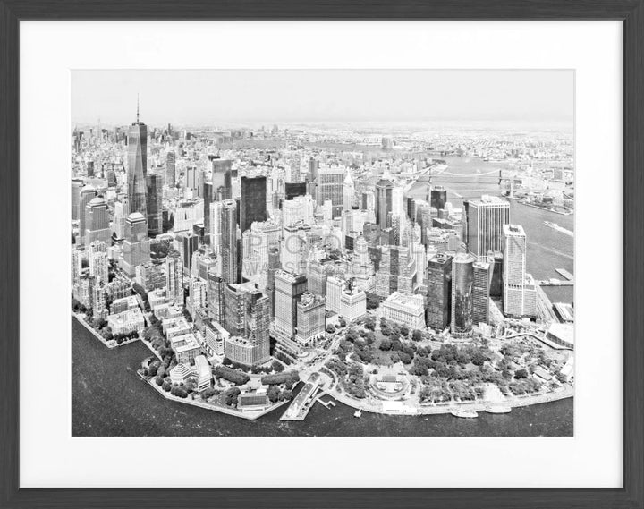 Poster New York ’Skyline’ NY37 - Schwarz matt 1.5cm / S