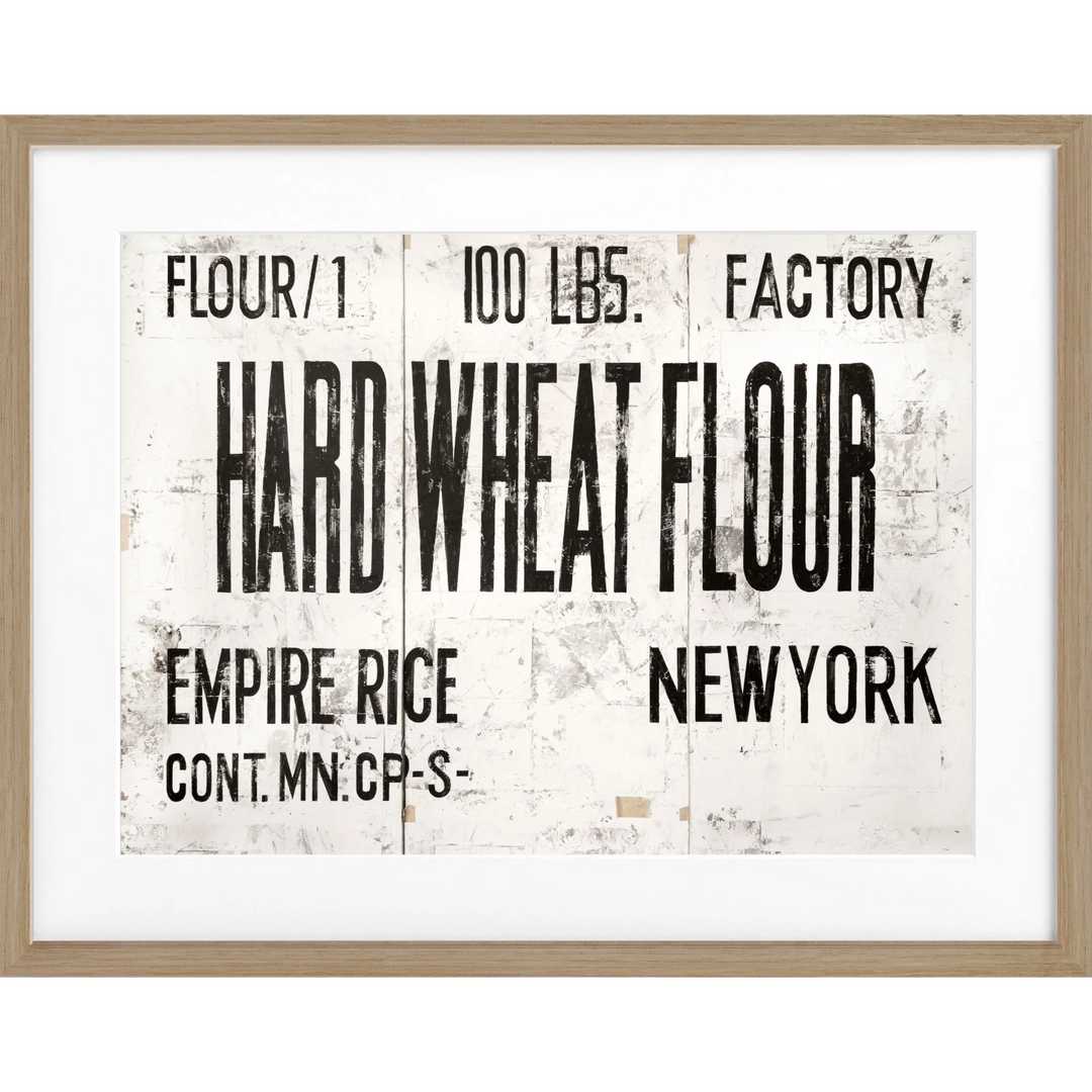 Poster New York ’Wheat’ GM13 - Eiche Furnier 1.5cm / S