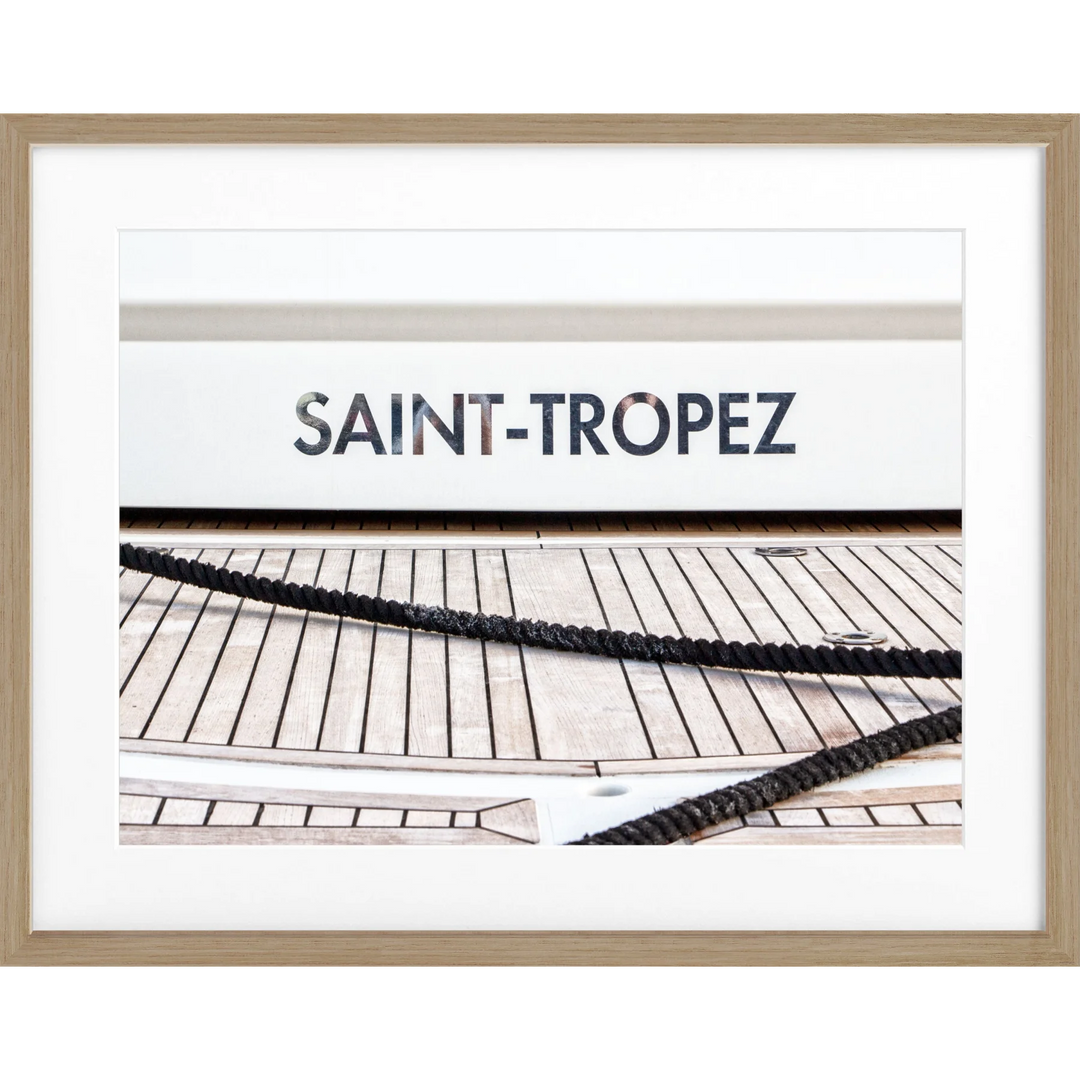 Poster Saint Tropez ST09 - Eiche Furnier 1.5cm / S (31cm x