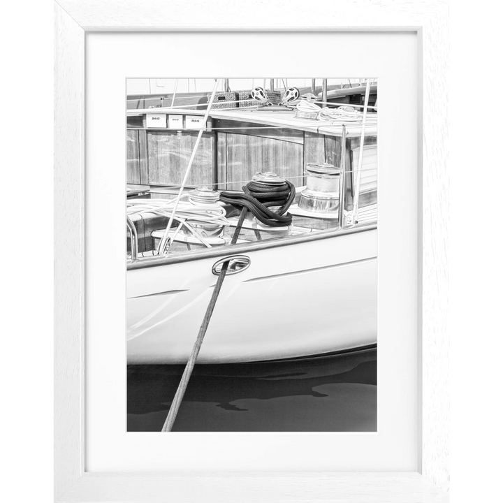 Poster ’Segelboot’ Saint Tropez ST33 - Weiss 3cm / S