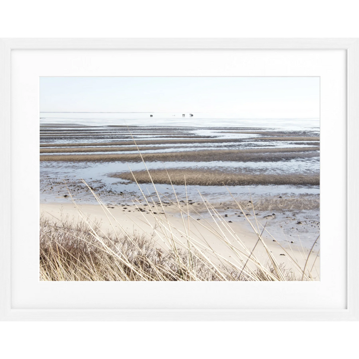Poster Sylt ’Wattenmeer’ SY78 - Weiss 1.5cm / S (25cm x
