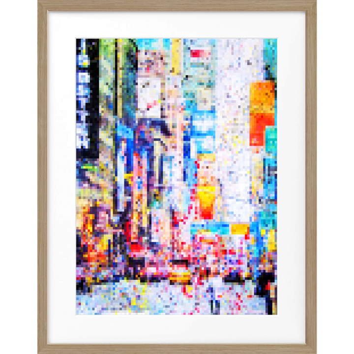 Poster ’Times Square’ New York GM222 - Eiche Furnier