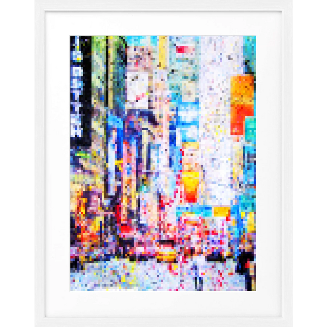 Poster ’Times Square’ New York GM222 - Weiss 1.5cm / S
