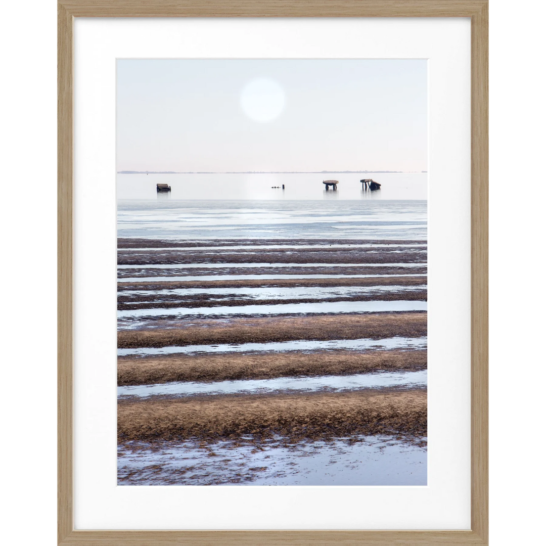 Poster ’Wattenmeer’ Sylt SY72 - Eiche Furnier 1.5cm / S
