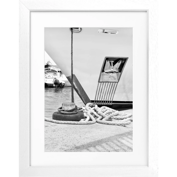 Poster ’Yacht’ Saint Tropez ST34 - Weiss 3cm / S (25cm