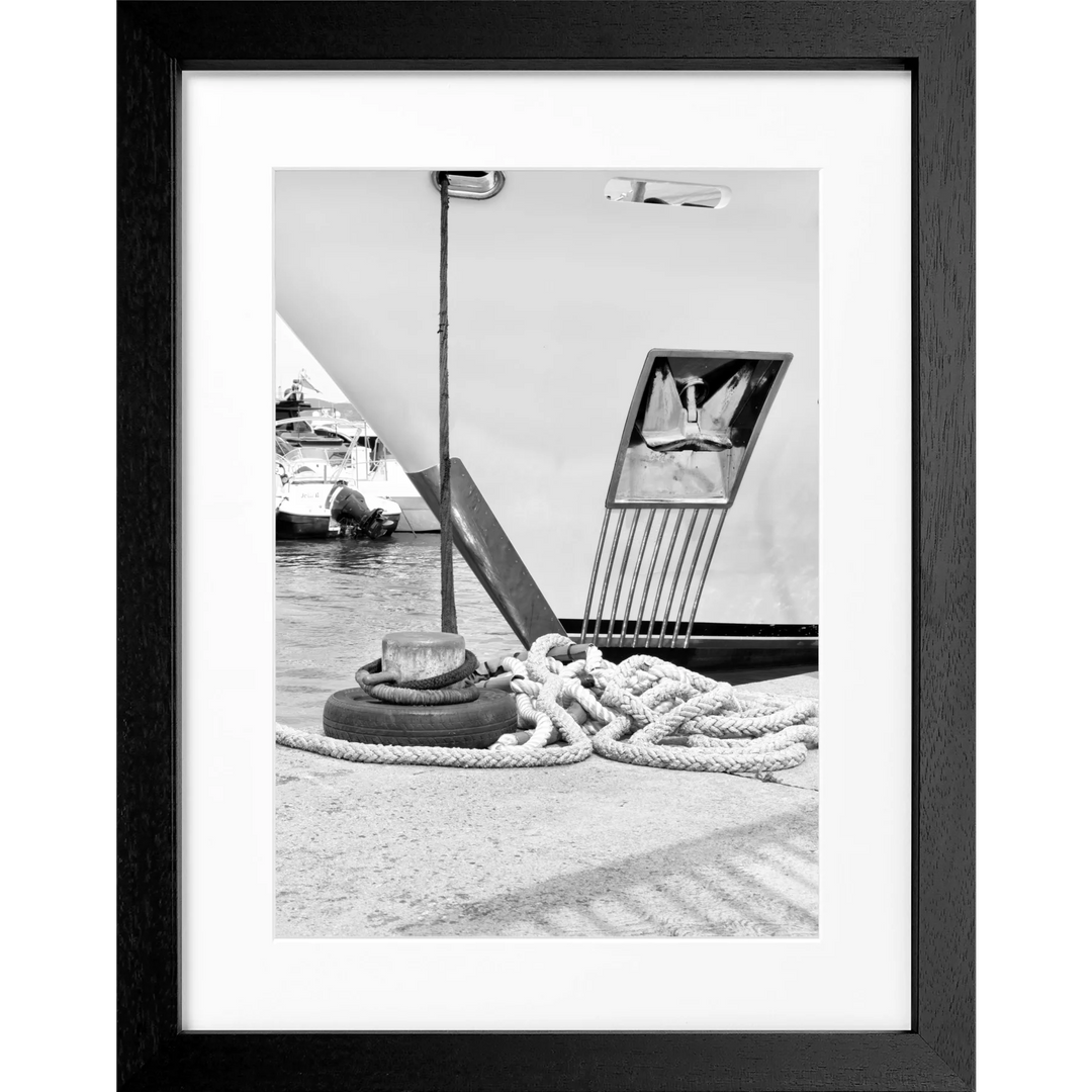 Poster ’Yacht’ Saint Tropez ST34 - Schwarz 3cm / S