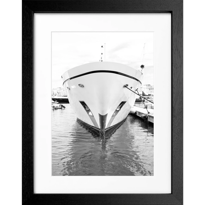 Poster ’Yacht’ Saint Tropez ST35 - Schwarz 3cm / S