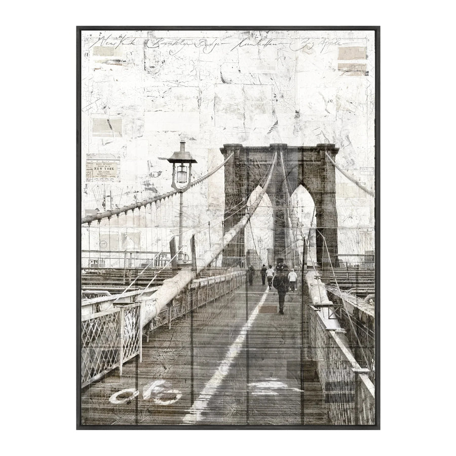 Cosman-Interior Wandbild Motiv GMBB "Brooklyn Bridge" -  Schattenfuge