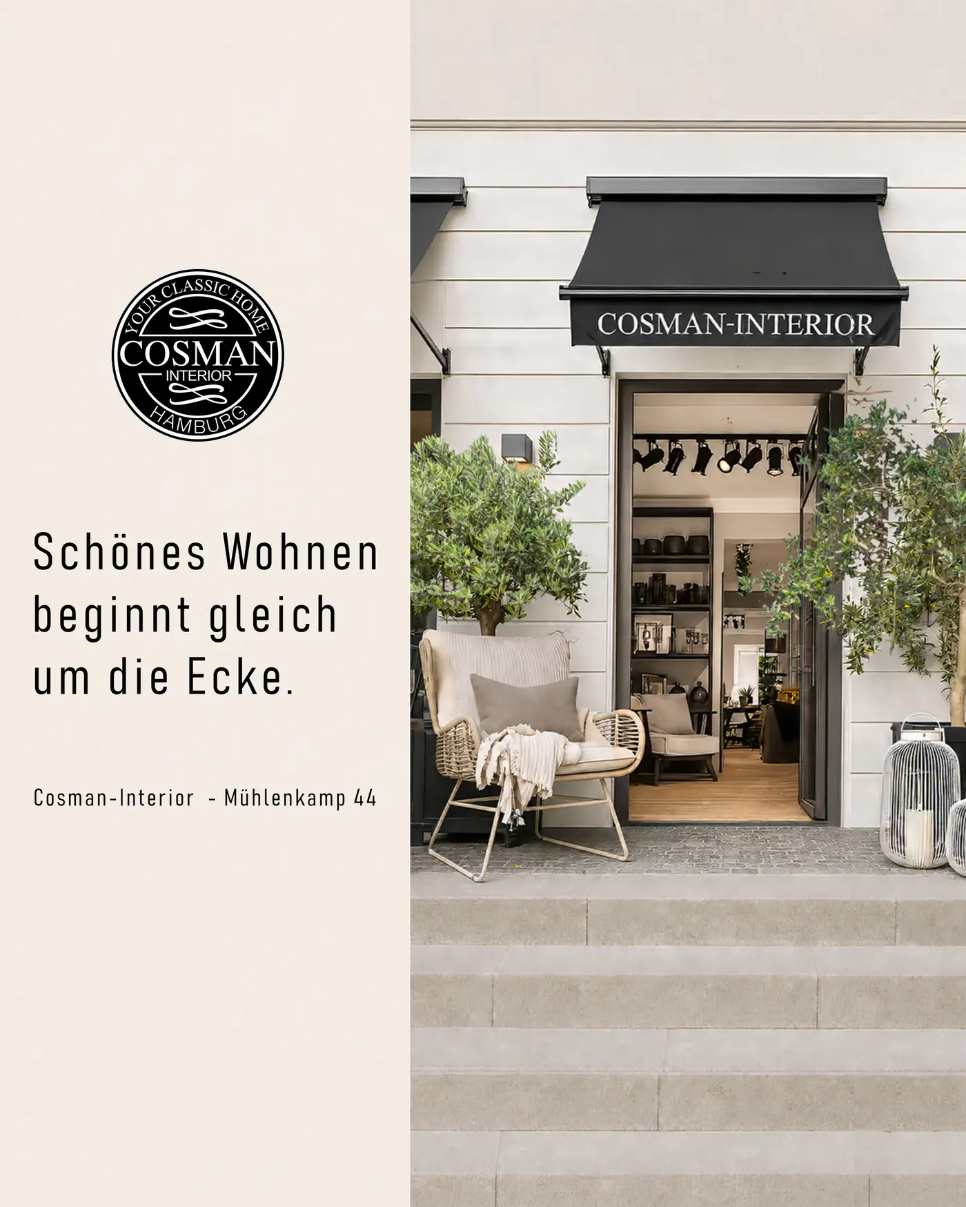 COSMAN-Interior Store am Mühlenkamp COSMAN-Interior Store am Mühlenkamp 44 in Hamburg-Winterhude